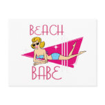 Beach Babe T-shirts Gifts Post Cards