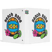 Beach Babe Volleyball binders by truetomboy Beach Babe Volleyball binders