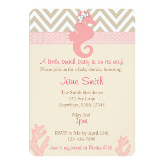 Beach Baby Shower Invitations amp; Announcements  Zazzle