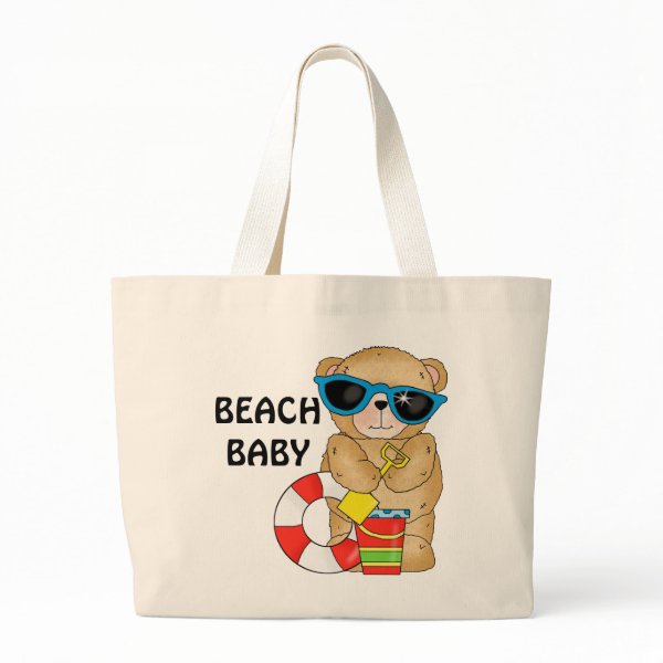 Beach baby Tote bag