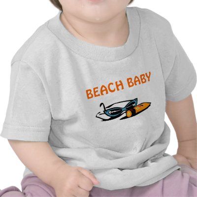 BEACH BABY TSHIRT by tanninggirl