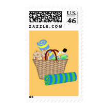 Beach Bag, Towels and Flip Flops Stamps