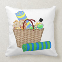 Beach Bag & Towels Pillow