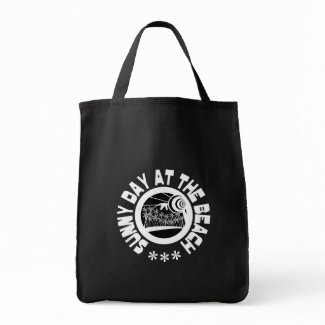Beach bags: Sunny day at the beach bag
