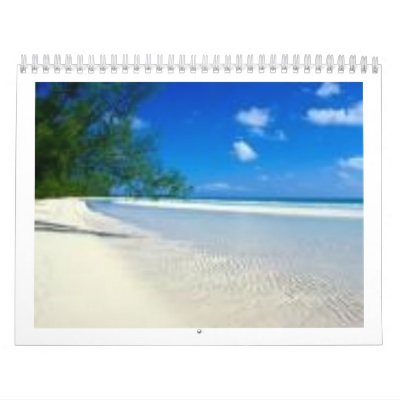 beach, Bahamas Calendar by Openzazme12