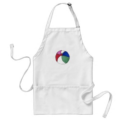 Beach Ball Apron by ginyhogan