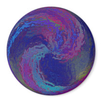 Beach Ball At Night magnets