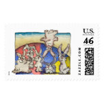 Beach Ball Bunnies Custom Postage Stamps