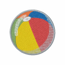 Beach Ball embroidered shirts