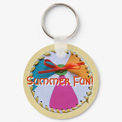 Beach Ball Keychain by Customizables