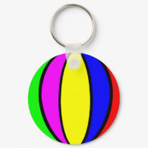 Beach Ball keychains by Paddydee56 Beach Ball keychains