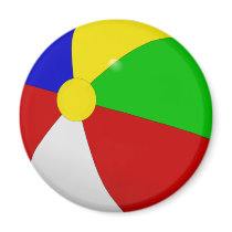 Beach Ball magnets by pixelholic Beach Ball magnets