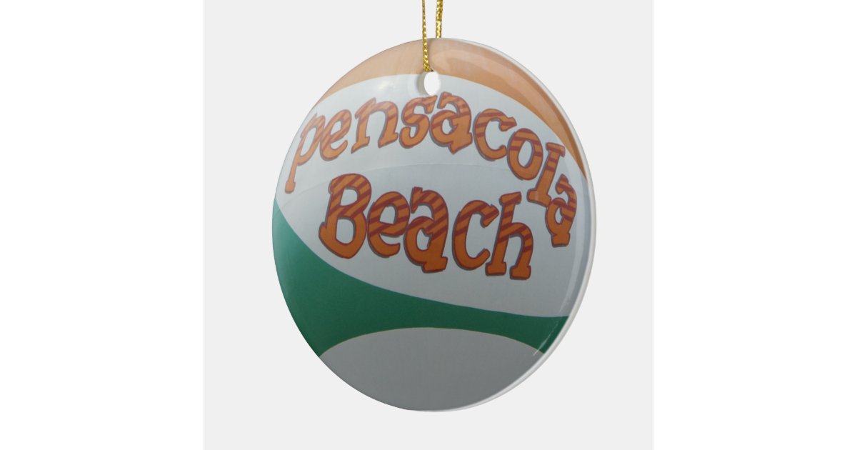 Beach Ball Ornament Zazzle