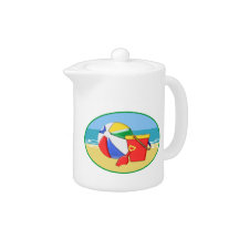 Beach Ball, Pail & Shovel