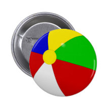 Beach Ball Pin