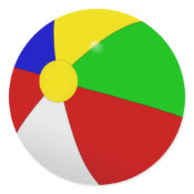 Beach Ball sticker
