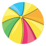 beach ball sticker