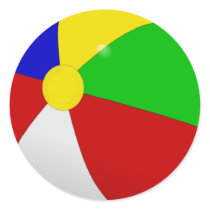 Beach Ball Stickers
