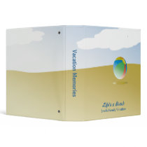 Beach Ball Vacation Memories binders by ZazzleBinders Beach Ball Vacation Memories binders