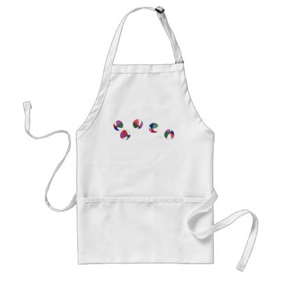 Beach Balls Apron by ginyhogan
