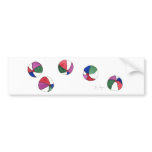 Beach Balls Bumper Sticker