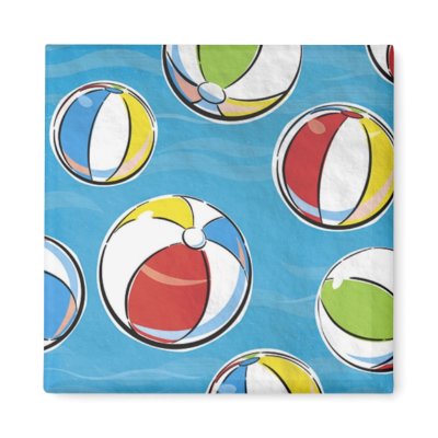 Beach Balls Magnet by JoyOfLife