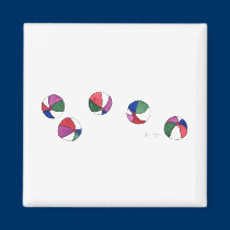 Beach Balls Magnet magnets