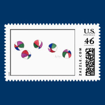 Beach Balls Postage stamps
