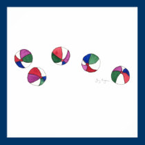 Beach Balls Poster posters