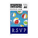 Beach Balls RSVP Postage postage by JoyOfLife Beach Balls RSVP Postage postage
