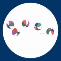 Beach Balls Sticker stickers
