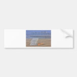 Beach Beaches Lifeguard Chair Boat Oceanview Bumper Stickers