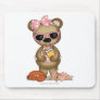 ♥ Beach Bear Diva♥ Girly Giggles Mousepad