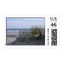 beach behind the dunes postage