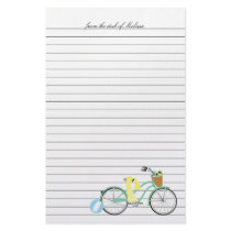 Beach Bicycle stationery by trennea Beach Bicycle stationery