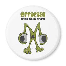 beach bikini patrol fridge magnets