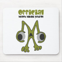 beach bikini patrol mousepad