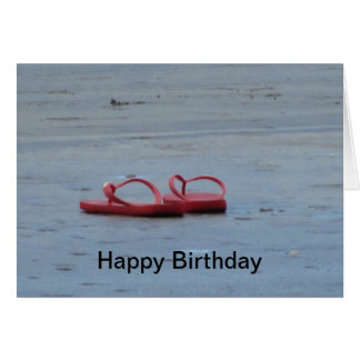 Happy Birthday Flip Flops Gifts - T-Shirts, Art, Posters & Other Gift