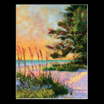 Beach Bistro postcard postcards