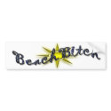 BEACH BITCH Bumper Sticker bumper stickers
