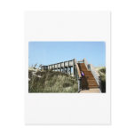 Beach Boardwalk with girl, Florida Cape san blas Post Card