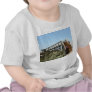 Beach Boardwalk with girl, Florida Cape san blas T-shirt