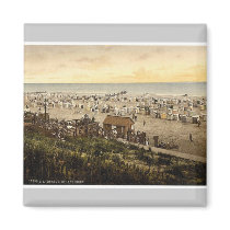 Beach, Borkum, Schleswig-Holstein, Germany rare Ph Fridge Magnet