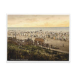 Beach, Borkum, Schleswig-Holstein, Germany rare Ph Postcard