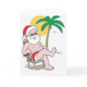 Beach Bound Santa cards