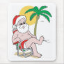 Beach Bound Santa Mouse Mats