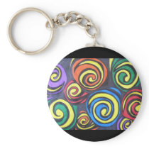 Beach Boys Swirls Key Chain