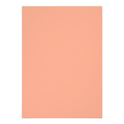 Beach Bridal Shower Light Coral Custom Invites