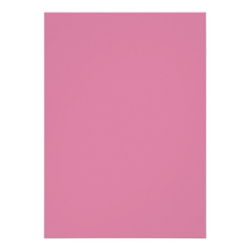Beach Bridal Shower Pink Invitation