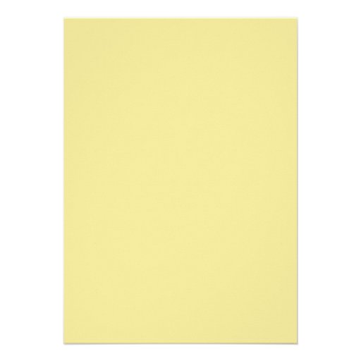 Beach Bridal Shower Yellow Custom Announcements